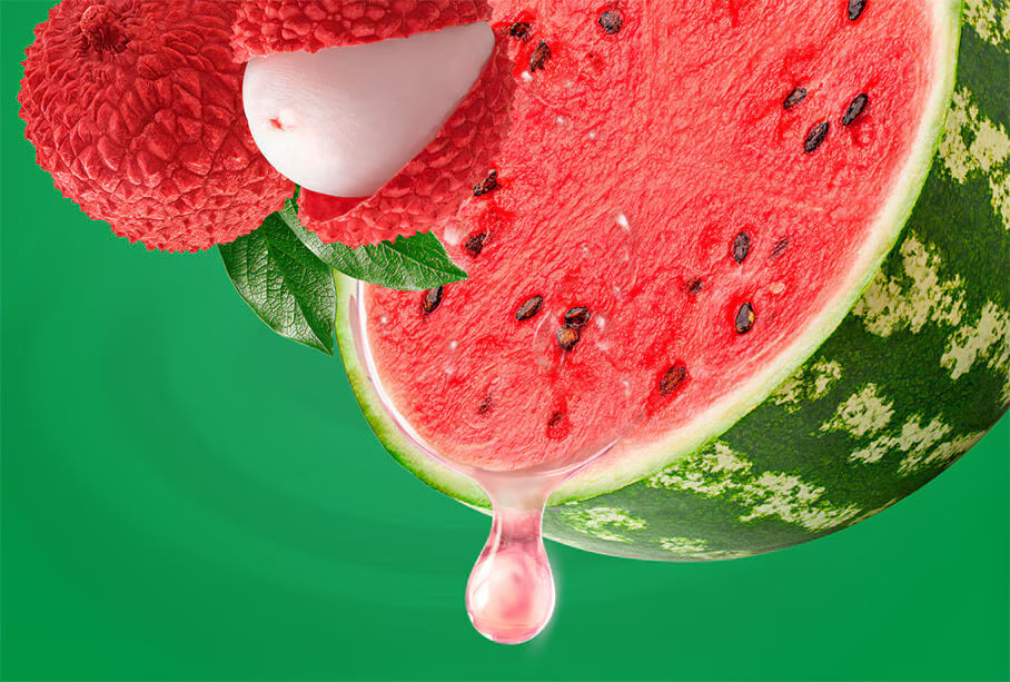 1319 🍉 Jabón en Barra Palmolive Naturals® Humectación Refrescante Sandía y Lychee 110 g