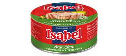 1013111 🐟✨ Lomitos de Atún Claro Isabel en Aceite de Oliva 3x80g