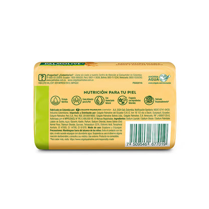 1318 🧼 Jabón en Barra Palmolive Naturals® Exfoliación Diaria Avena y Azúcar Morena 110 g