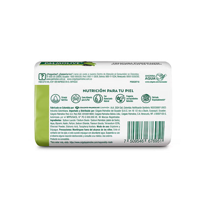 13111 ⚫ Jabón en Barra Palmolive Naturals® Sensación Purificante con Carbón 110 g