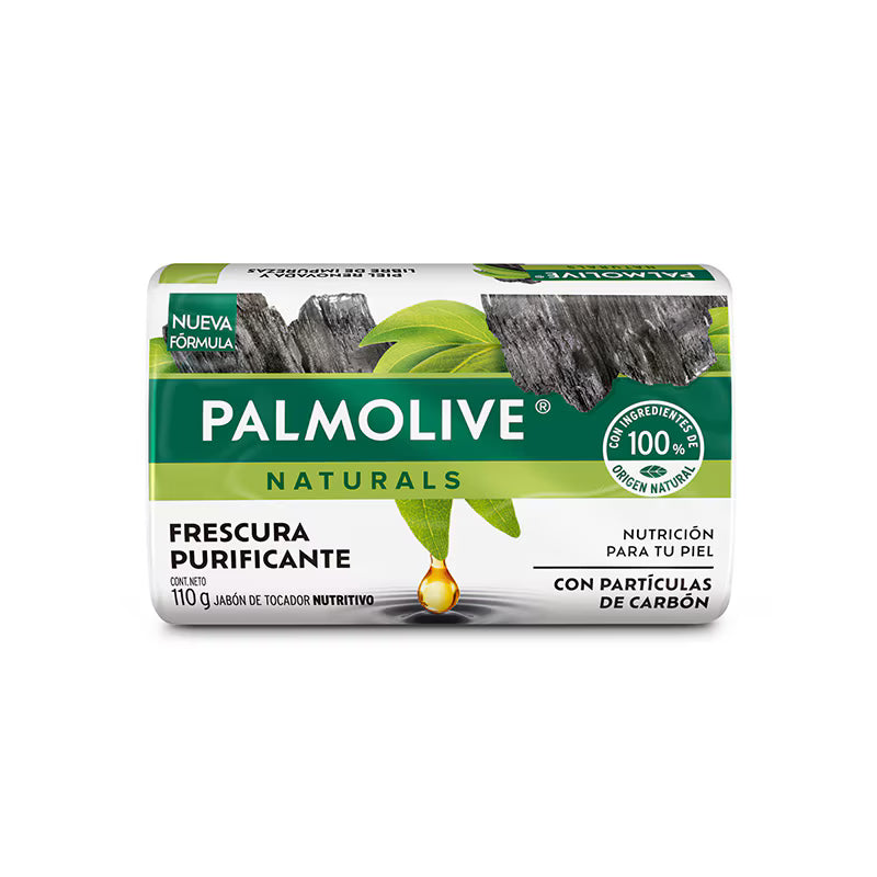 13111 ⚫ Jabón en Barra Palmolive Naturals® Sensación Purificante con Carbón 110 g