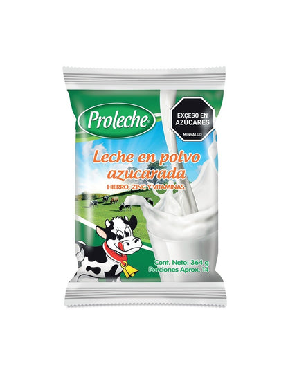 10171-1 🥛 Leche en Polvo Azucarada Proleche con Hierro, Zinc y Vitaminas