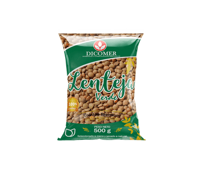 10158-2 🥣 Lenteja Verde Dicomer 500g