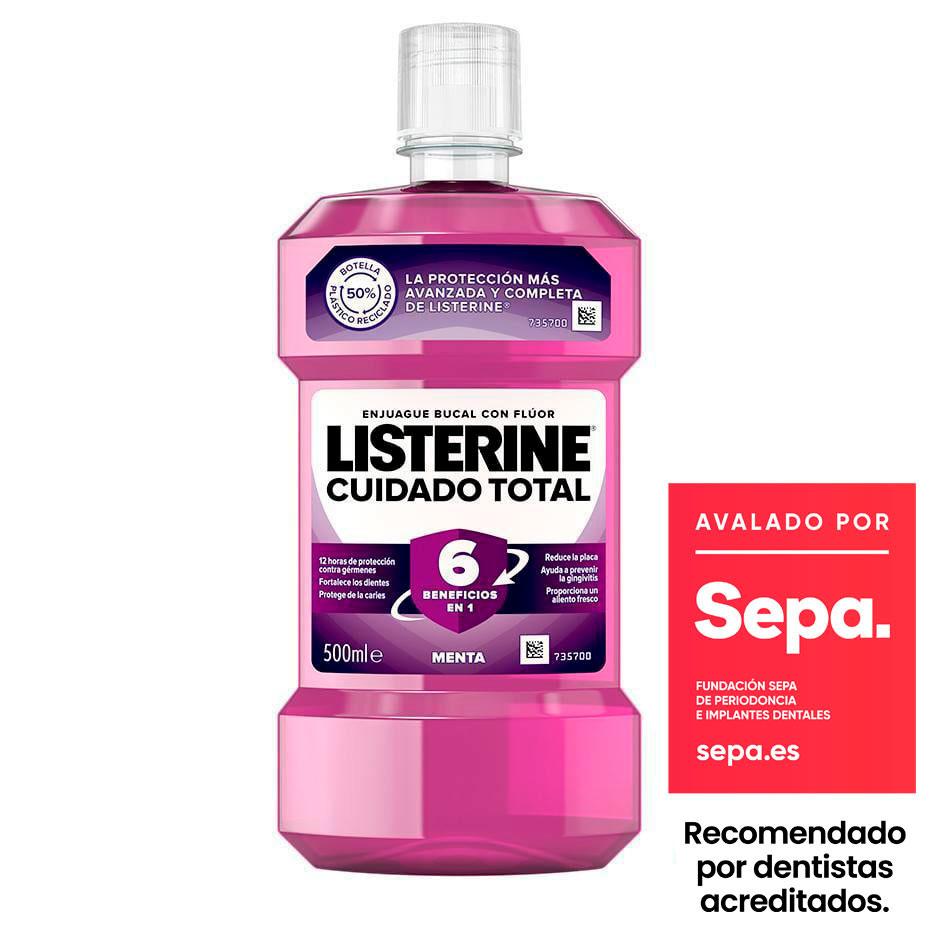 Enjuague bucal Listerine Cuidado Total - Ref Lt105 - 54478