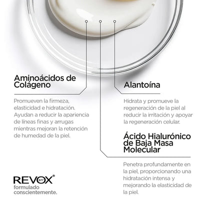 2322 💧✨ SOLO Aminoácidos de Colágeno + Ácido Hialurónico REVOX B77 (30 ml) - PB4-0025