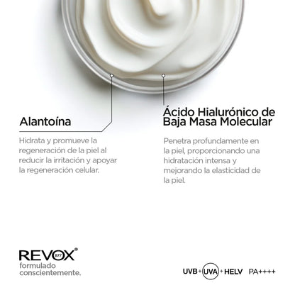 2485 ☀️ PROTECTOR SOLAR DIARIO REVOX SPF50+ ÁCIDO HIALURÓNICO 30ML ☀️- PB4-0027