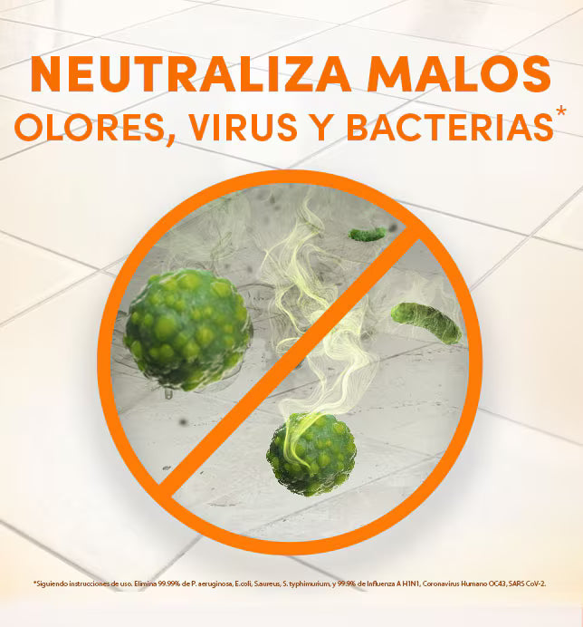 1195 🍊🧴 Fabuloso Energía Naranja