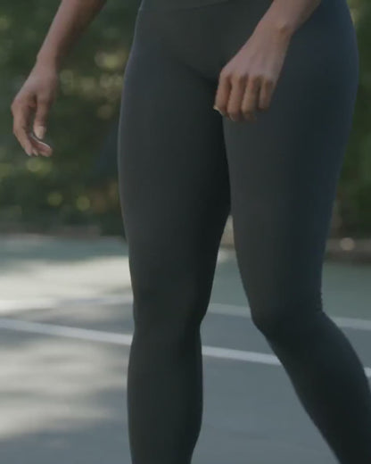 Legging deportivo tiro alto de control y de secado rápido - 012916