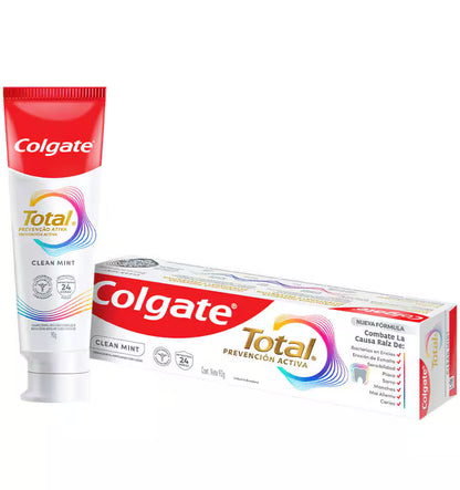 Crema Dental Colgate Total Prevención Activa Clean Mint x 75ml -CÓD N28494