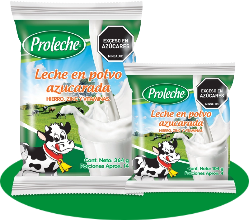 10171-1 🥛 Leche en Polvo Azucarada Proleche con Hierro, Zinc y Vitaminas