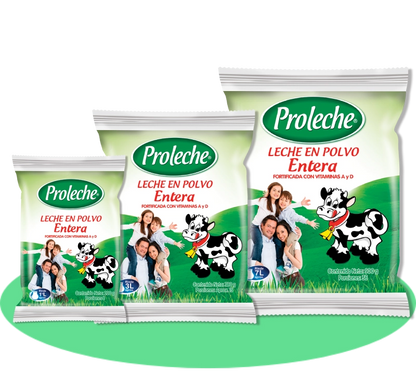 101721 🥛 Leche en Polvo Entera Proleche Fortificada con Vitaminas A y D
