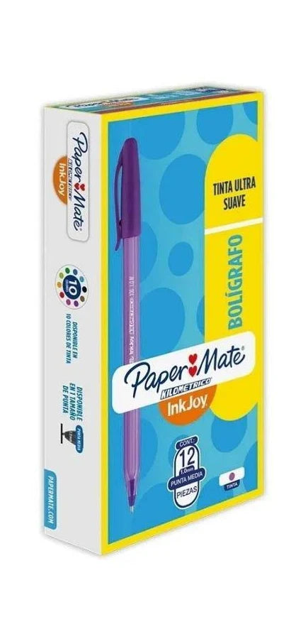 133310💜🖊️ Bolígrafo Kilométrico 100 Violeta - D6503005