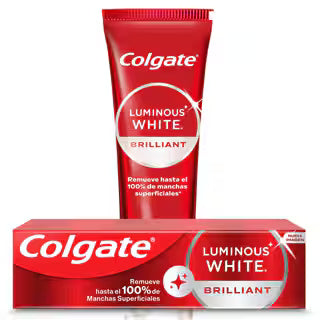 Crema Dental Colgate Luminous White Brilliant x 125ml - CÓD N28776
