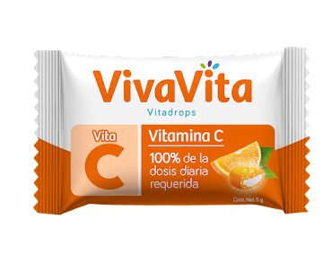 10121-12 🍊 Vivavita Vitadrops Naranja x 25 Unidades