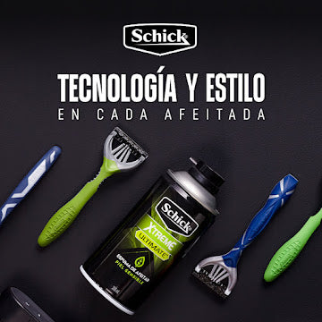 1551🧴Espuma Schick Xtreme Ultimate 300ml – Piel Sensible