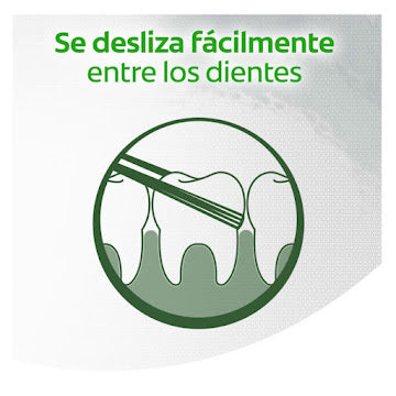 125-2 🦷 Colgate Total Hilo Dental Encerado con Flúor y Menta 25m