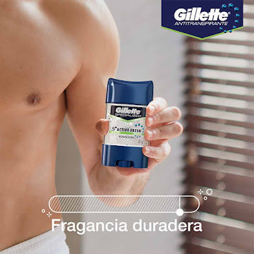 132-3 ⚡ Desodorante Gillette Gel Beads Power Rush 82g