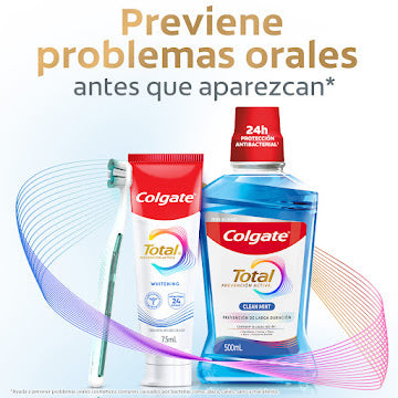 1226 😁✨ CREMA DENTAL COLGATE TOTAL PREVENCIÓN ACTIVA BLANQUEADORA -  Whitening x 75 ml DS