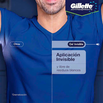 132-3 ⚡ Desodorante Gillette Gel Beads Power Rush 82g