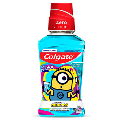1201-1 🦷✨ Enjuague Bucal Niños Colgate Plax Kids Minions 250ml
